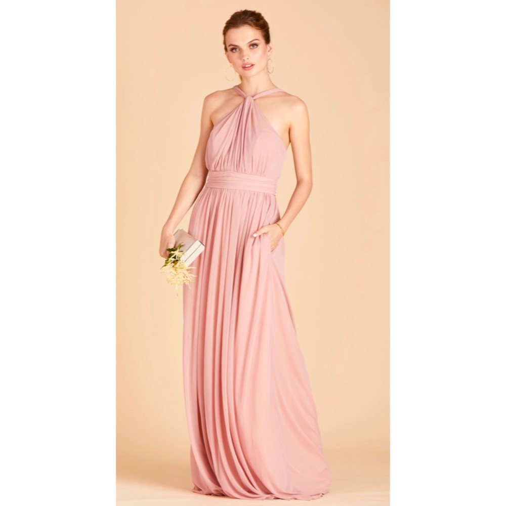 Birdy Grey Kiko Dress, Rose Quartz, size small